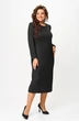 Платье 3177 иссиня-черный Багряница фото 3
