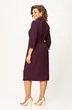 Платье 5100 марсала Багряница фото 2