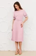 Платье 4938 розовый Bazalini