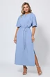 Платье 5043 голубой Bazalini