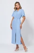 Платье 5045 голубой Bazalini