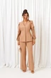 Костюм брючный 6430 бежевый Beautiful&Free