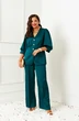 Костюм брючный 6382 изумруд Beautiful&Free