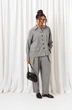 Костюм брючный 6414 полоска серая Beautiful&Free фото 4