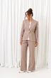 Костюм брючный 6416 полоска капучино Beautiful&Free фото 3