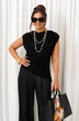 Костюм брючный 6432 черный Beautiful&Free фото 3