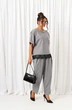 Костюм брючный 6442 светло-серый Beautiful&Free фото 3