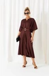 Платье 6443 шоколад Beautiful&Free