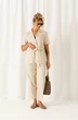Костюм брючный 6446 бежевый Beautiful&Free