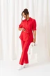 Костюм брючный 6450 красный Beautiful&Free фото 3