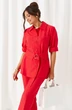 Костюм брючный 6450 красный Beautiful&Free фото 4
