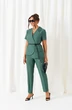 Костюм брючный 6451 бутылочно-зеленый Beautiful&Free фото 5