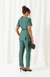 Костюм брючный 6451 бутылочно-зеленый Beautiful&Free фото 2