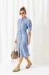 Сарафан 6460 деним Beautiful&Free фото 3