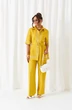 Костюм брючный 6461 горчица Beautiful&Free фото 3
