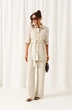 Костюм брючный 6461 бежевый Beautiful&Free фото 3