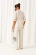 Костюм брючный 6461 белый Beautiful&Free фото 2