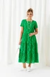 Платье 6462 зеленый Beautiful&Free