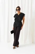 Костюм брючный 6467 черный Beautiful&Free фото 3