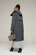 Пальто 8023 графит Beautiful&Free фото 2 Пальто 8023 графит Beautiful&Free фото 2