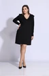 Платье 1010 черный BegiModa