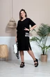 Платье 1014 черный BegiModa