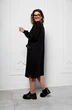 Платье 1017 черный BegiModa фото 2