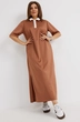 Платье 1051 терракот BegiModa