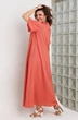 Платье 1066 коралл BegiModa фото 2