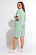 Костюм с шортами 3010 шалфей BegiModa