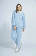 Спортивный костюм 3017 голубой BegiModa
