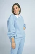 Спортивный костюм 3017 голубой BegiModa
