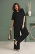 Костюм брючный 3020 черный BegiModa