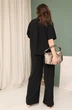 Костюм брючный 3020 черный BegiModa