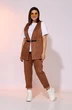 Жилет 7002 терракот BegiModa