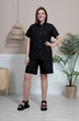 Костюм с шортами 3022 черный BegiModa