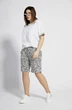 Костюм с шортами 3023 черно-белый BegiModa