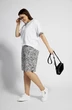 Костюм с шортами 3023 черно-белый BegiModa