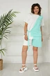 Костюм с шортами 3038 мята BegiModa