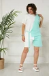 Костюм с шортами 3038 мята BegiModa