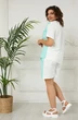 Костюм с шортами 3038 мята BegiModa