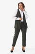 *Костюм брючный 3041 хаки BegiModa