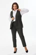 *Костюм брючный 3041 хаки BegiModa