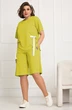 Костюм с шортами 3055 травяной BegiModa