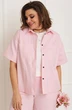Костюм с шортами 3056 розовый BegiModa