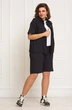 Костюм с шортами 3056 черный BegiModa