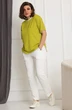 Костюм брючный 3057 травяной BegiModa