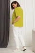 Костюм брючный 3057 травяной BegiModa