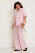 Костюм брючный 3060 розовый BegiModa