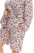 Костюм с шортами 3062 розовый + сердце BegiModa